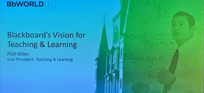 blackboard's vision for teaching and learning with phill miller, vice president of teaching and learning at blackboard